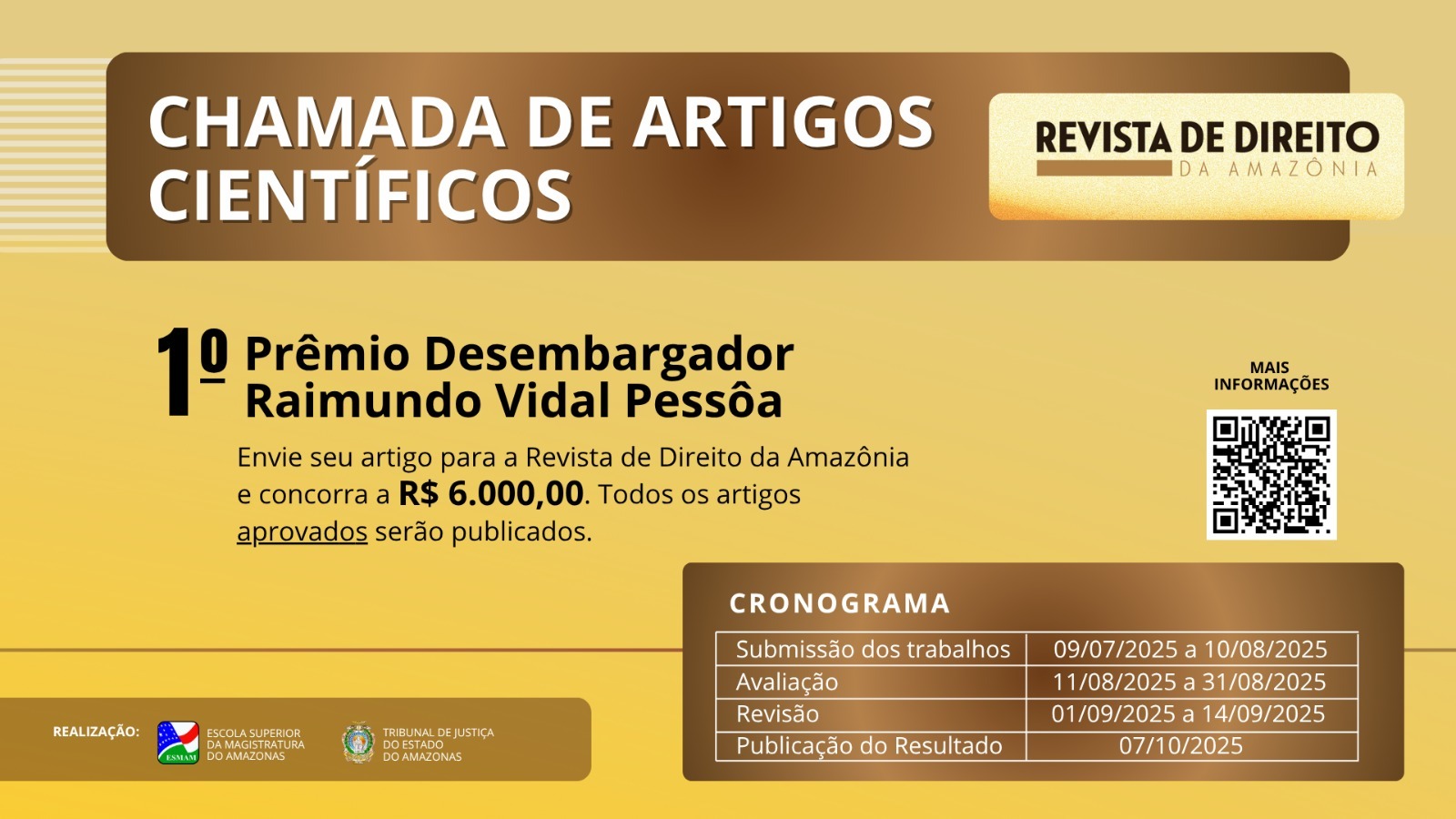 Novas datas